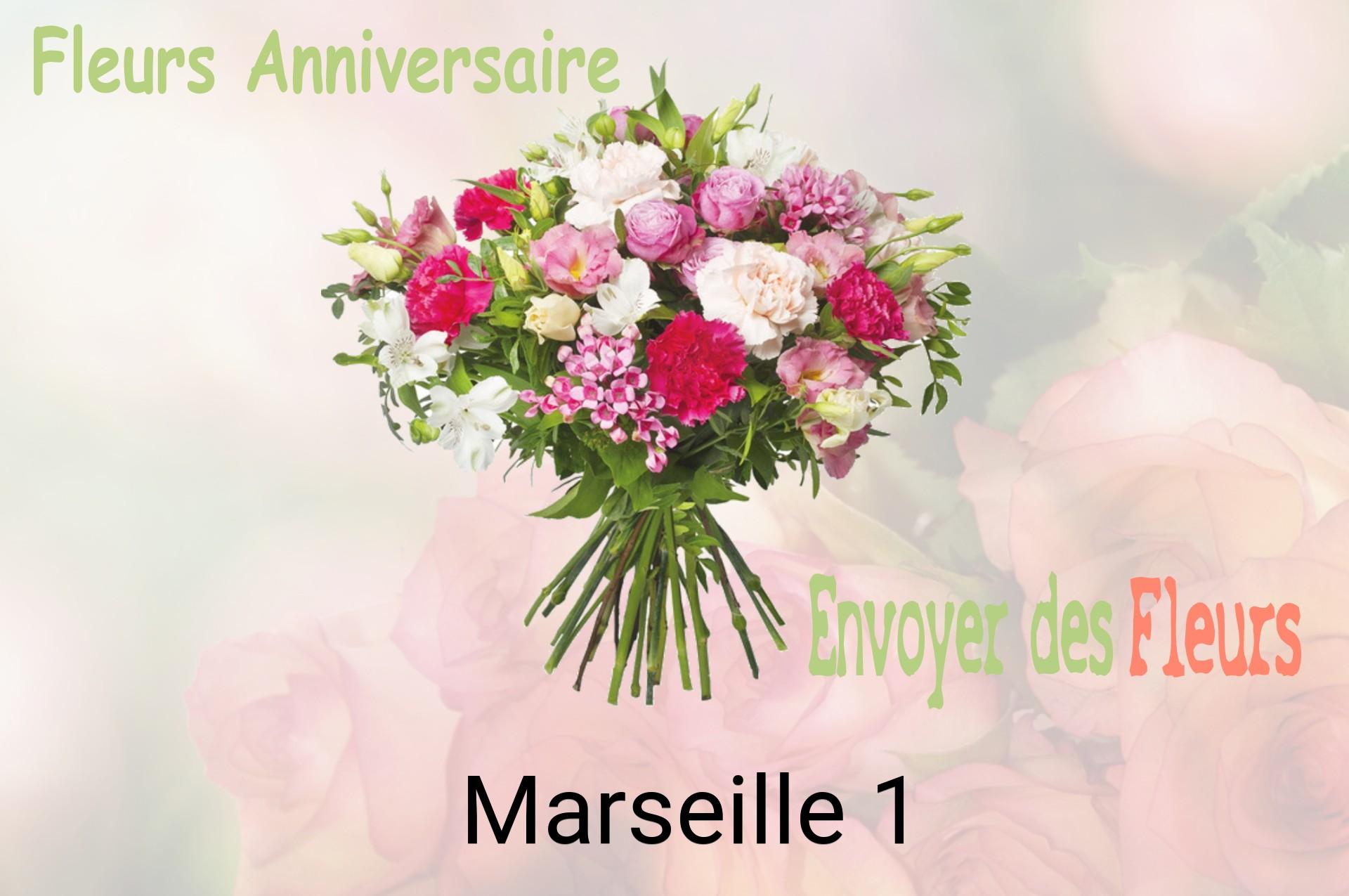 Bouquet de fleurs d’anniversaire livré à Marseille-1